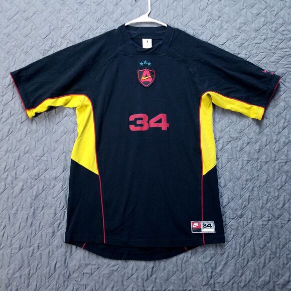 Nike Other - Nike x AMBUSH Jersey Top Men's Medium Black Short Sleeve Pullover Dark